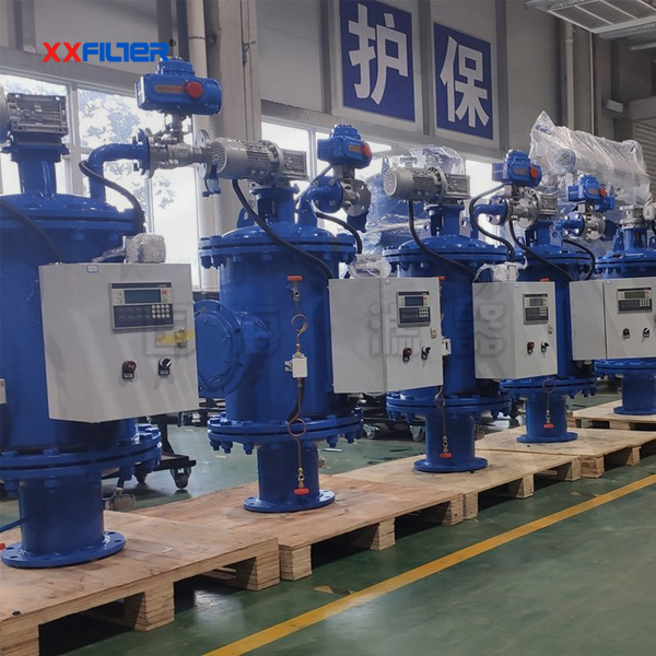 過(guò)濾井下噴淋水直角式自清洗過(guò)濾器