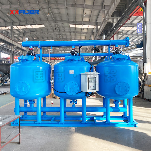 180噸/小時(shí)反沖洗淺層砂過(guò)濾器