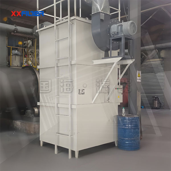 28800m3/h風(fēng)量車間凈化濾筒除塵器