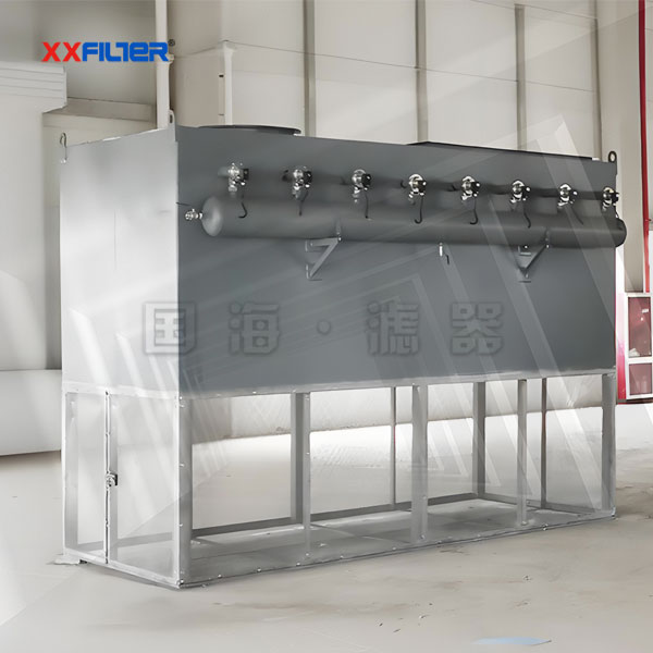 650㎡紡織廠進氣系統(tǒng)自潔式空氣過濾器