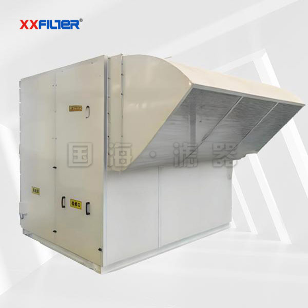 工業(yè)自清潔沙塵過濾機組強效凈沙