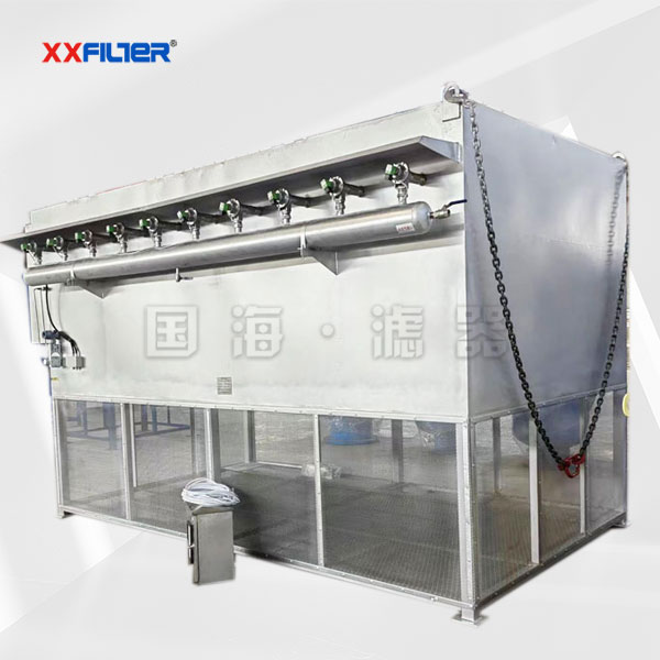 新能源鋰電行業(yè)風(fēng)機(jī)入口自潔式空氣過濾器