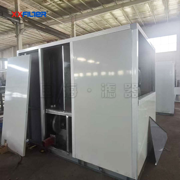 車間通風(fēng)自清潔過濾機組