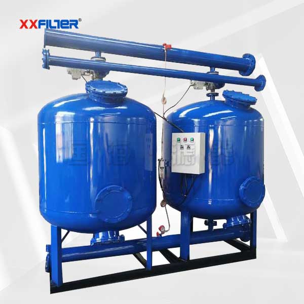 30t/h兩罐并聯(lián)淺層砂過濾器