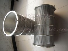 石化，造紙行業(yè)用 不銹鋼細(xì)篩內(nèi)刮刀濾芯